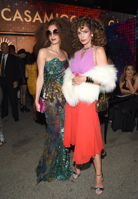 550px x 791px - Amal Clooney and Cindy Crawford Get Their Studio 54 On at the Casamigos  Halloween Party - Tom + Lorenzo