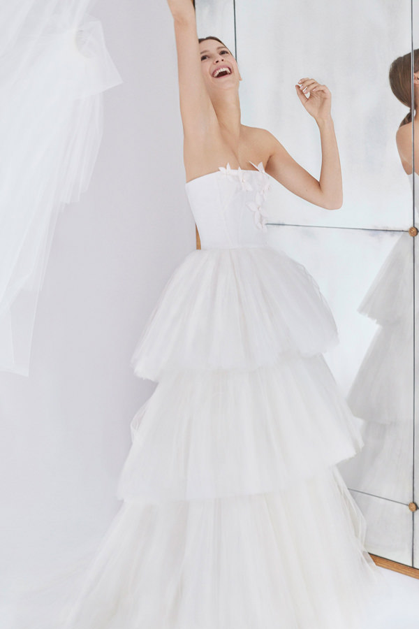 Carolina herrera fall 2018 bridal best sale