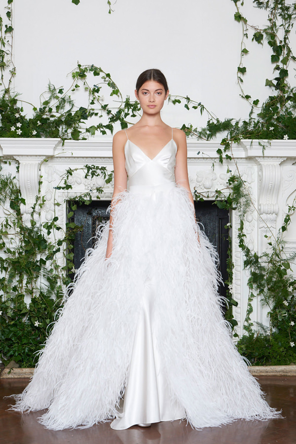 monique lhuillier bridal fall 2020