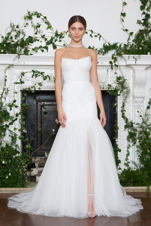 monique lhuillier bridal fall 2018