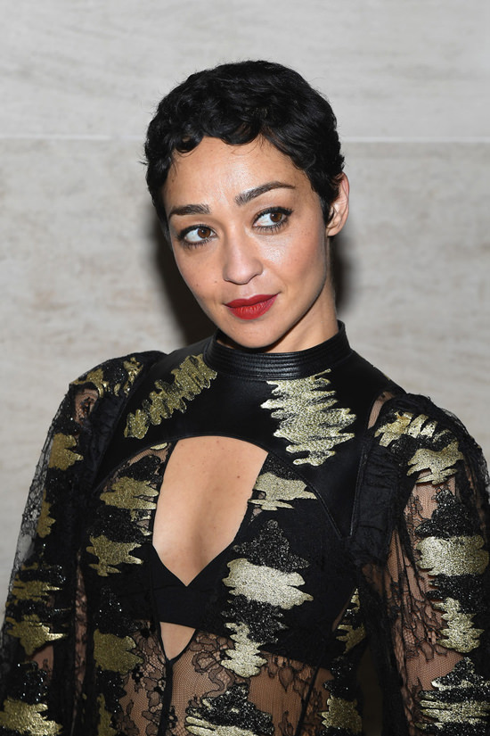 Ruth Negga Frightens us a Little at the Louis Vuitton Spring 2018