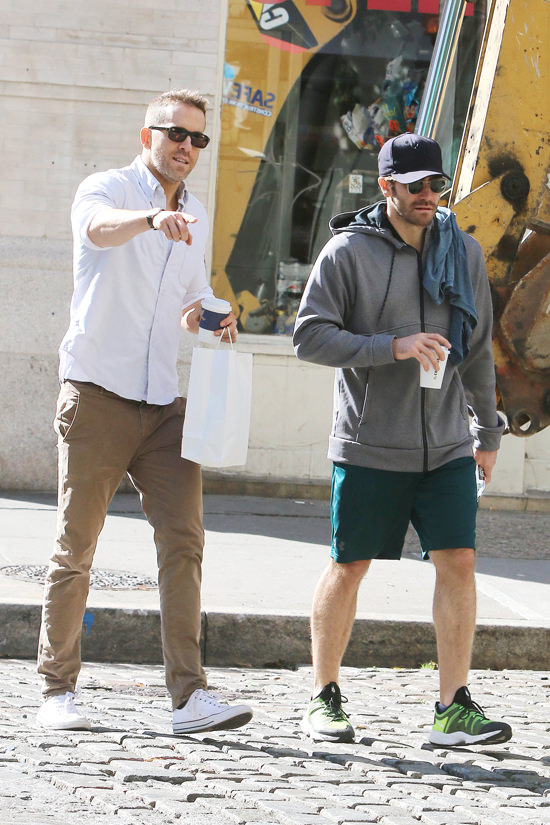 Ryan Reynolds and Jake Gyllenhaal Are Stopping for Coffee and Want to ...