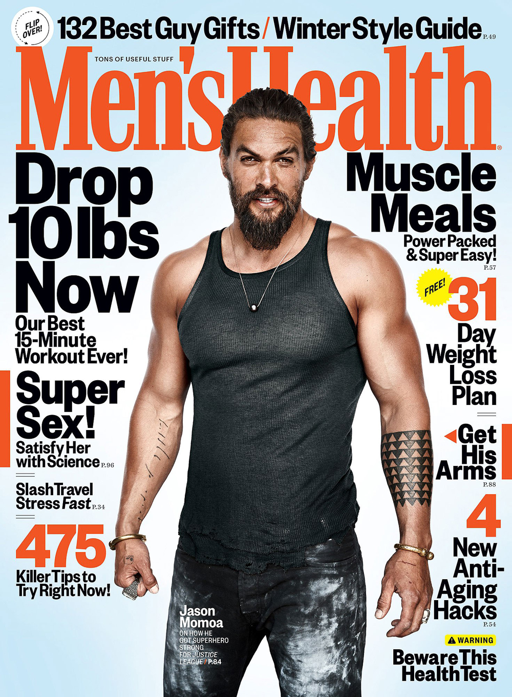 Thor Star Chris Hemsworth for Mens Health Magazine 