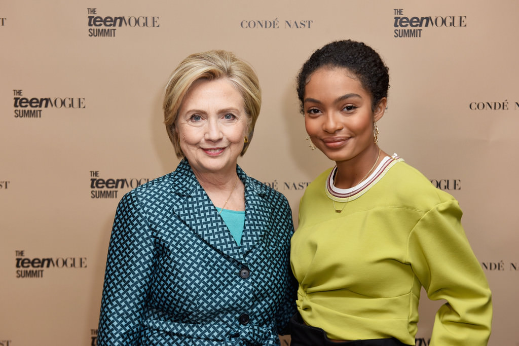 Hillary-Clinton-Yara-Shahidi-Teen-Vogue-Summit-LA-Fashion-Tom-Lorenzo