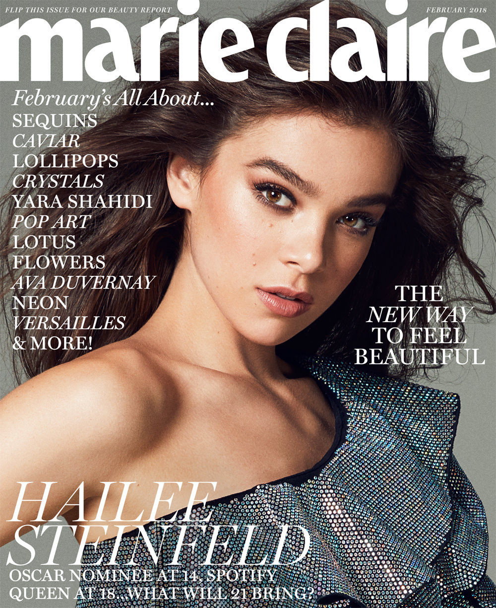 Hailee Steinfeld Covers the February Issue of Marie Claire ...