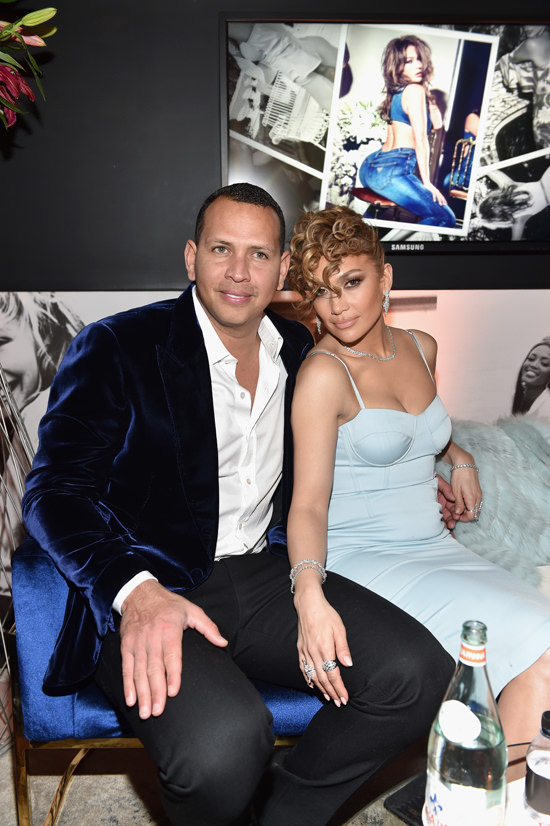 Jennifer Lopez and Alex Rodriguez Get Guess-ied Up at the 