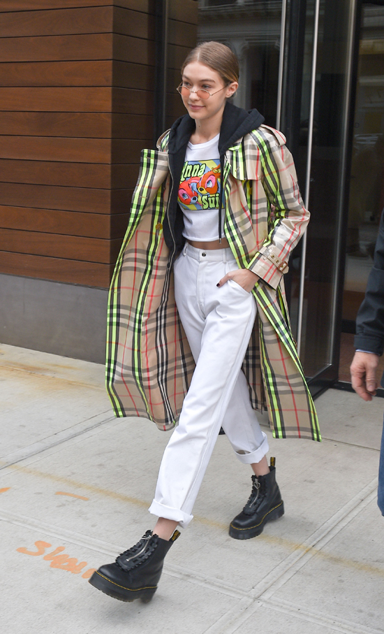 Gigi Hadid Gotsnyc Street Style Fashion Tom Lorenzo Site7