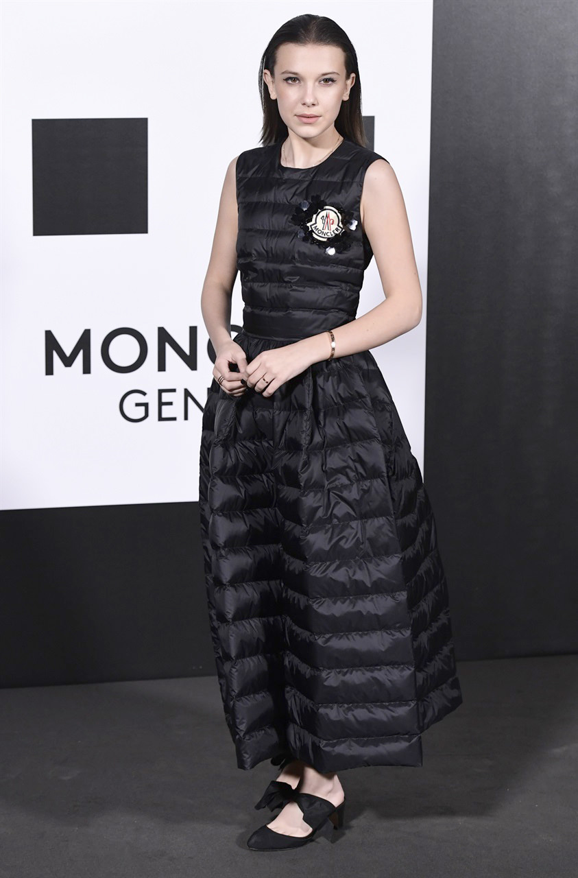 Millie Bobby Brown Proves an Old Style Maxim at the “Moncler Genius ...