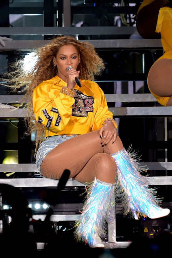 beyoncé staged a balmain runway show heavy with meaning