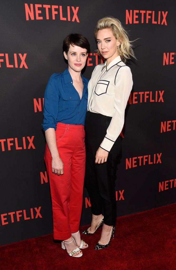 Claire Foy and Vanessa Kirby at FYC Event for Netflix's 