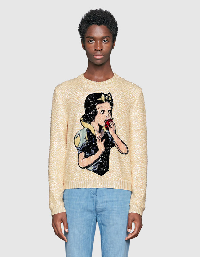 Nay: Gucci 'Snow White' Sequin Sweater 