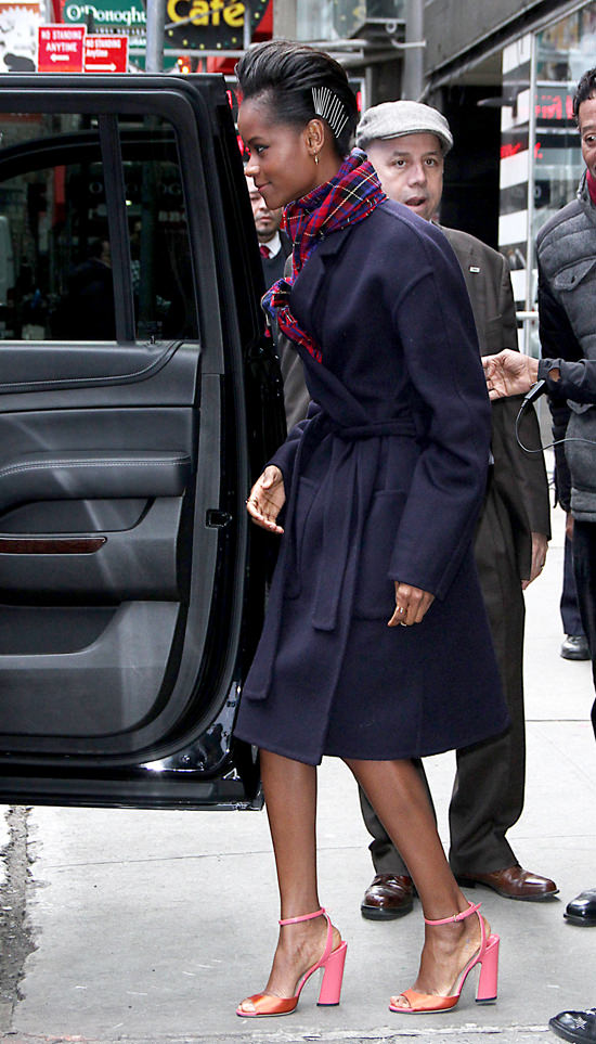 Letitia Wright Braves The NY