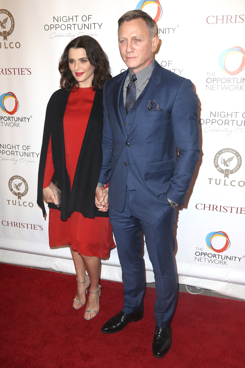 Rachel Weisz and Daniel Craig at the 2018 Night of Opportunity Gala...