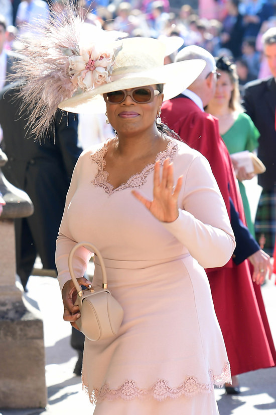 Meghan & Harry 2018: Oprah Came Dressed For Church in ...