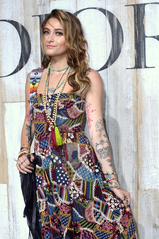 dior patchwork dress