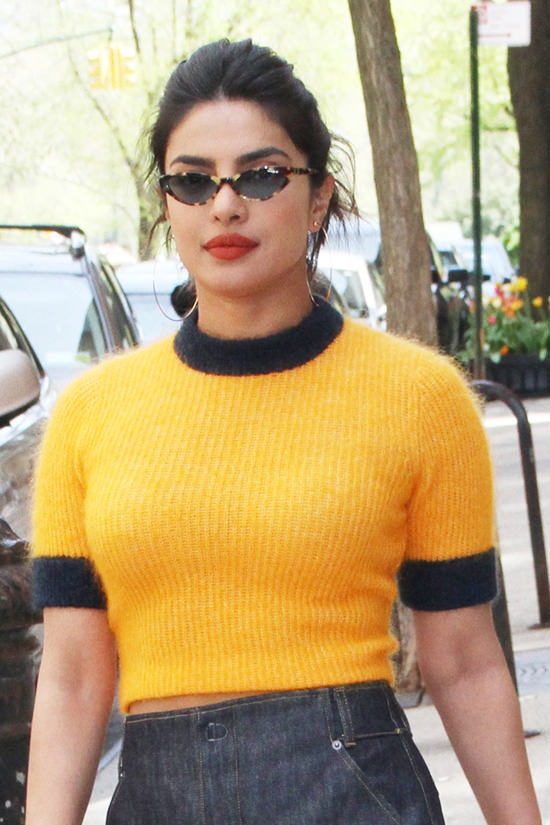 Priyanka Chopra Street Style File Vivienne Westwood Ganni