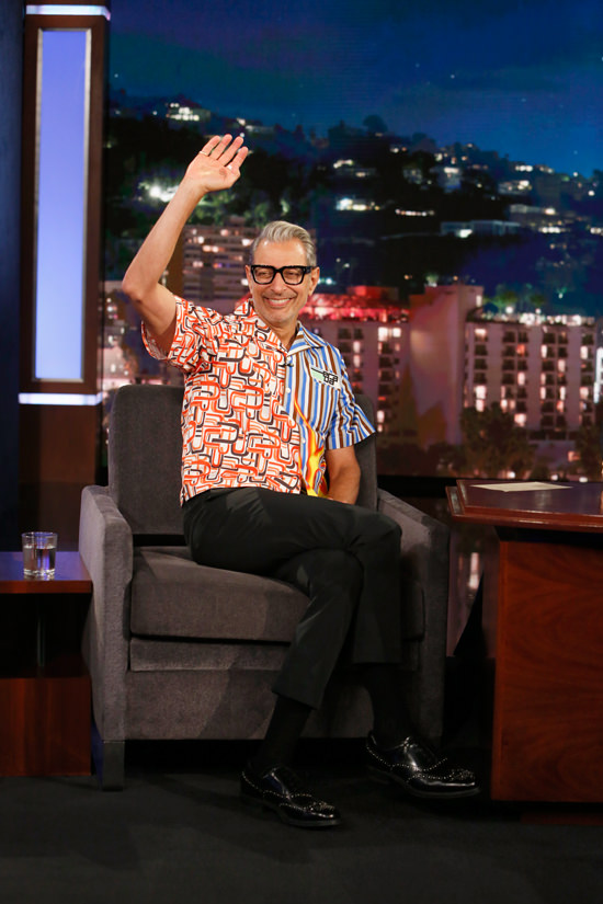 jeff goldblum prada shirt