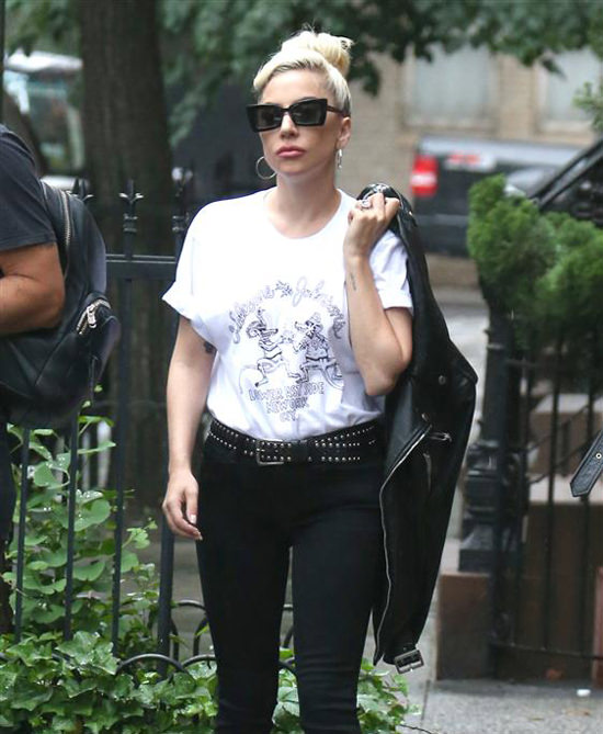 lady gaga casual look