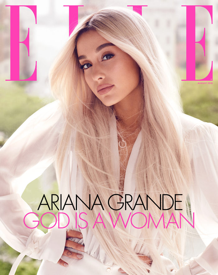 Ariana Grande Elle August 2018 Issue Fashion Magazine Editorials Tom Lorenzo Site 2 Tom