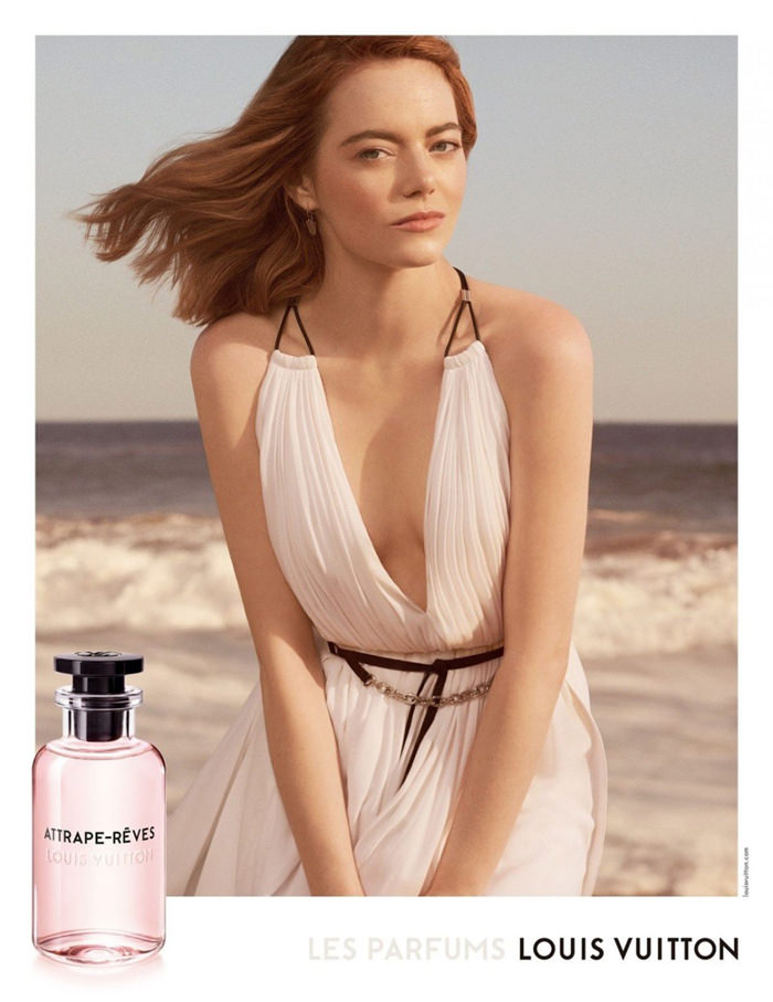 Emma Stone for Louis Vuitton&#39;s &quot;Attrape-Rêves&quot; Fragrance Ad Campaign | Tom + Lorenzo