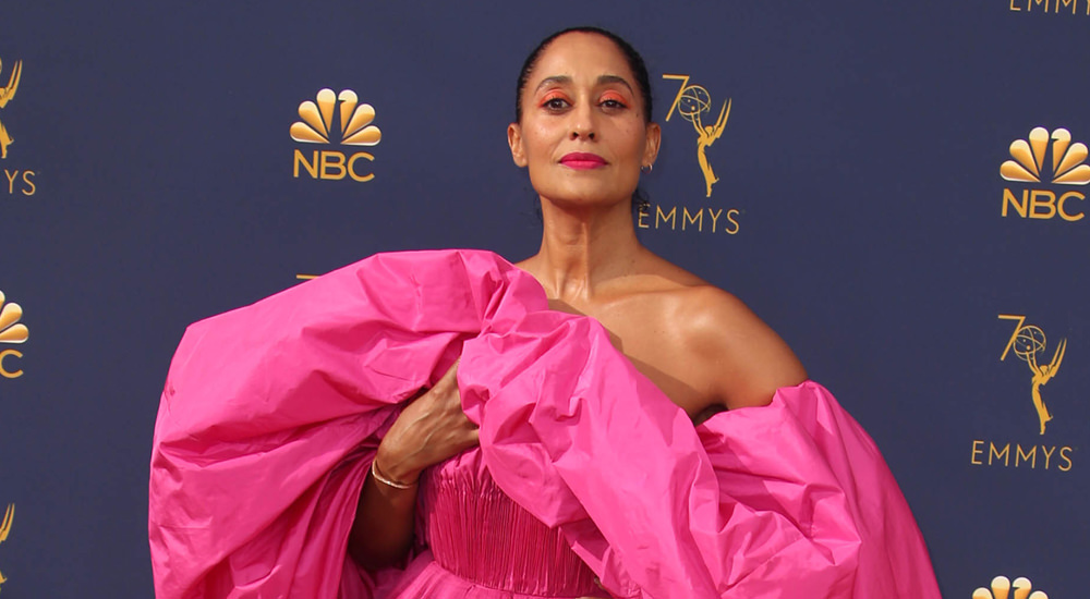 Emmys 2018: Tracee Ellis Ross There in Valentino Couture - Tom Lorenzo