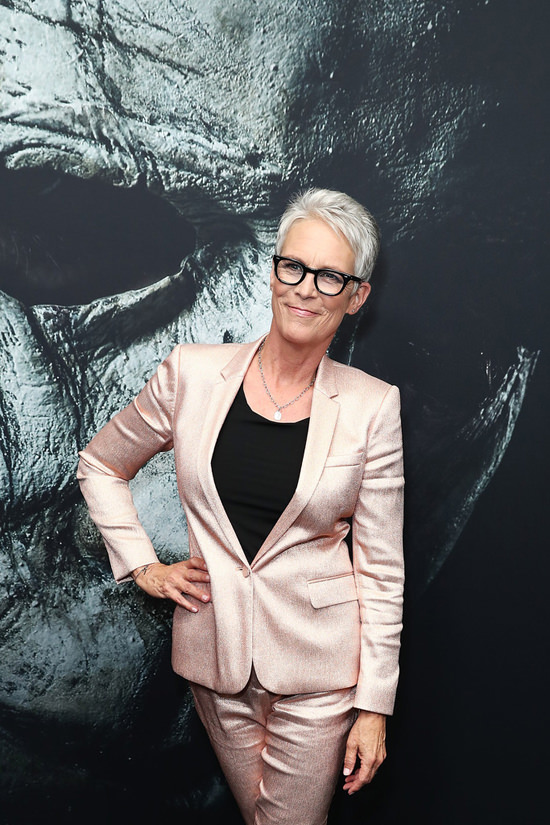 Jamie Lee Curtis Takes a Victory Lap in at the &quot;Halloween
