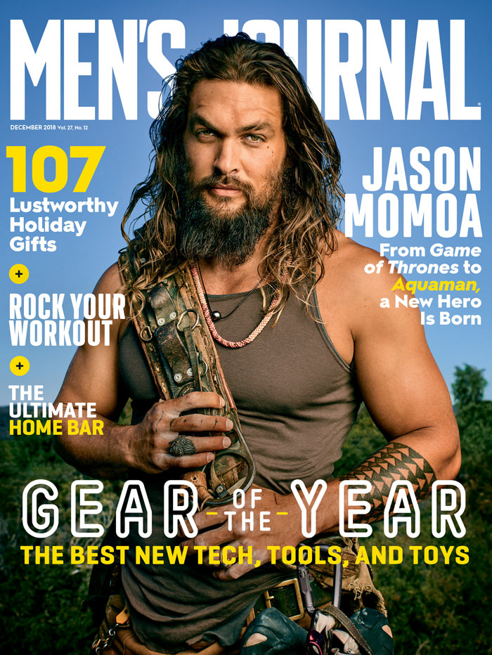 Aquaman Jason Momoa Mens Journal Magazine December 2018 Issue Tom Lorenzo Site 2 Tom Lorenzo 7757