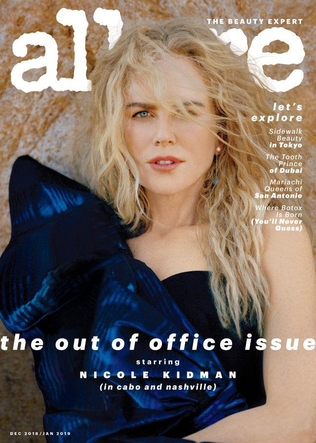 "Boy Erased" and "Aquaman" Star Nicole Kidman for Allure 