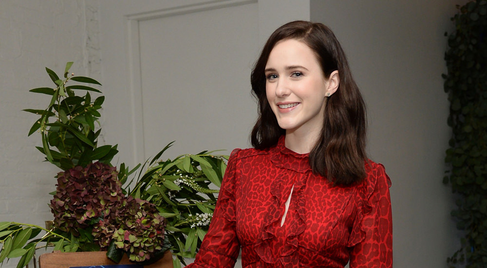 "The Marvelous Mrs. Maisel" Star Rachel Brosnahan in J. Mendel at