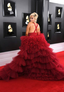 Grammys Style File: Bebe Rexha in August Getty Atelier and Monsoori ...