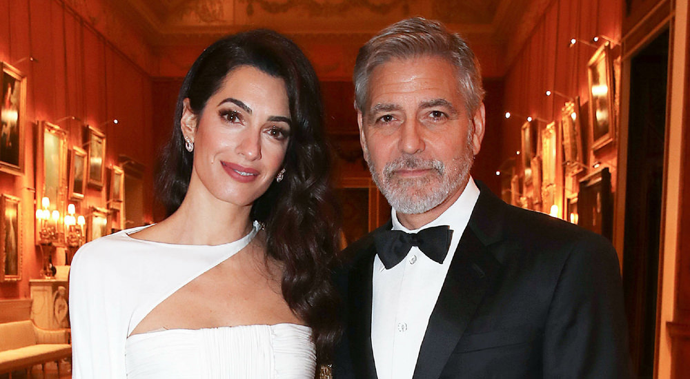 Amal Clooney and George Clooney at The Prince's Trust International ...