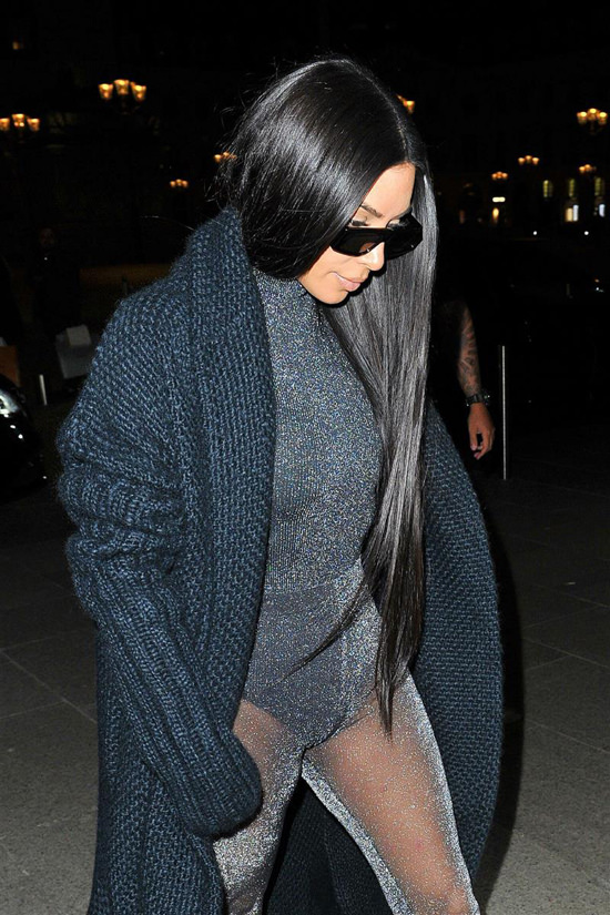 Style File: Kim Kardashian Out and About in Paris - Tom + Lorenzo
