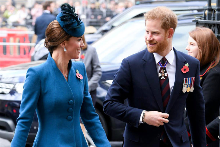 Cathy Cambridge at the Anzac Day Service in Catherine Walker - Tom ...