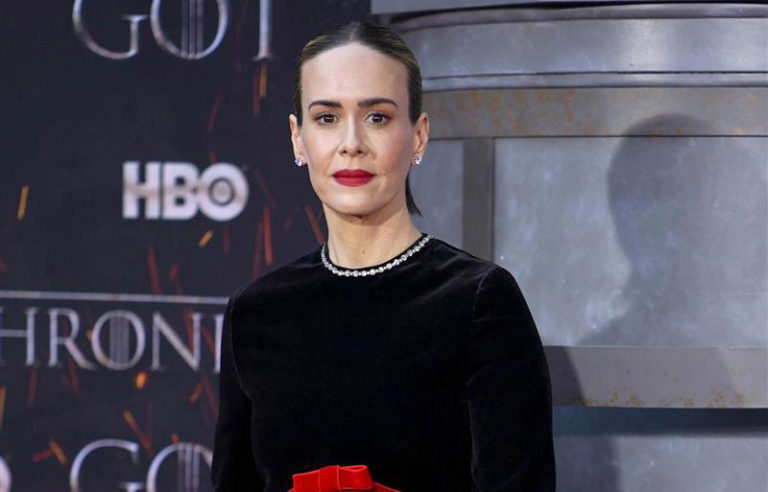 Sarah Paulson in Gucci at the "Game of Thrones" Season 8 Premiere - Tom