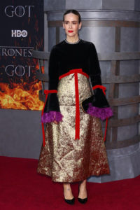 Sarah Paulson in Gucci at the "Game of Thrones" Season 8 Premiere - Tom