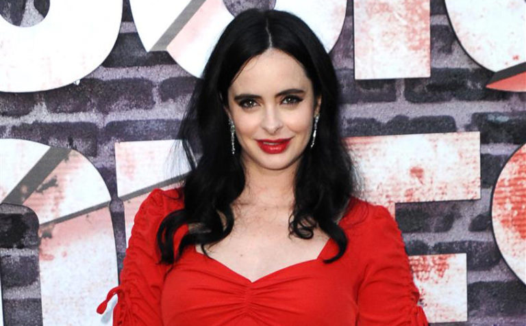 Krysten Ritter in Rodarte x Universal Standard at Marvel's 