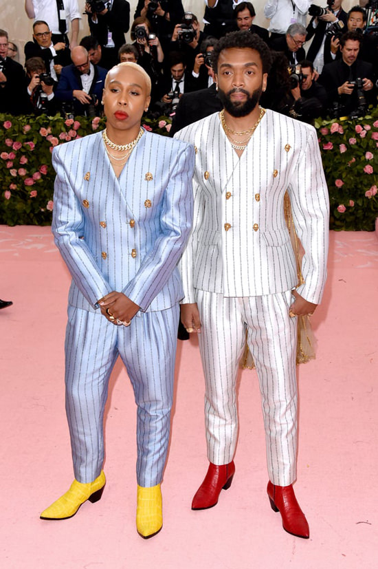 The 2019 Met Gala: Lena Waithe and Kerby Jean-Raymond Slay for The