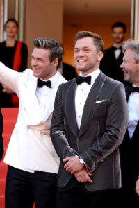 Richard Madden and Taron Egerton at the "Rocketman" Cannes Premiere