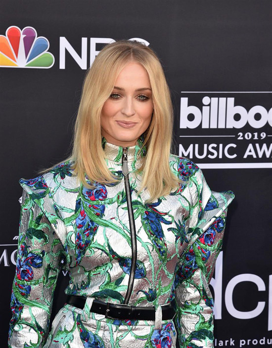 Sophie Turner in Louis Vuitton at the 2019 Billboard Music Awards