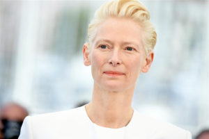 Tilda Swinton in Haider Ackermann at the Cannes Film Festival - Tom ...