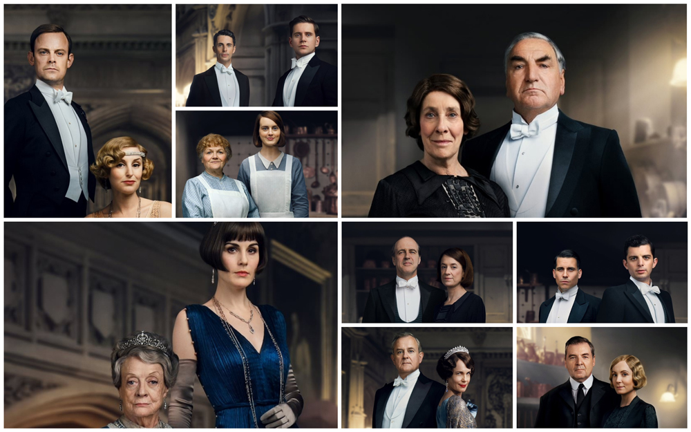 New Posters for "Downton Abbey" The Movie - Tom + Lorenzo