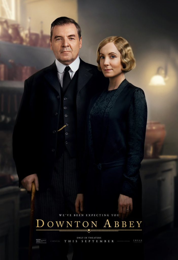 New Posters for "Downton Abbey" The Movie Tom + Lorenzo