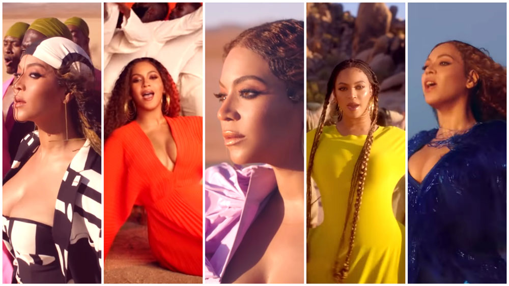 Beyonce's Dresses in 'Spirit' Music Video for 'The Lion King