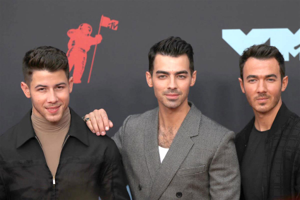 VMAs 2019 Jonas Brothers in Fendi Tom + Lorenzo