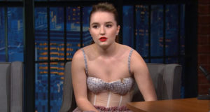 Unbelievable" Star Kaitlyn Dever on "Late Night with Seth Meyers.