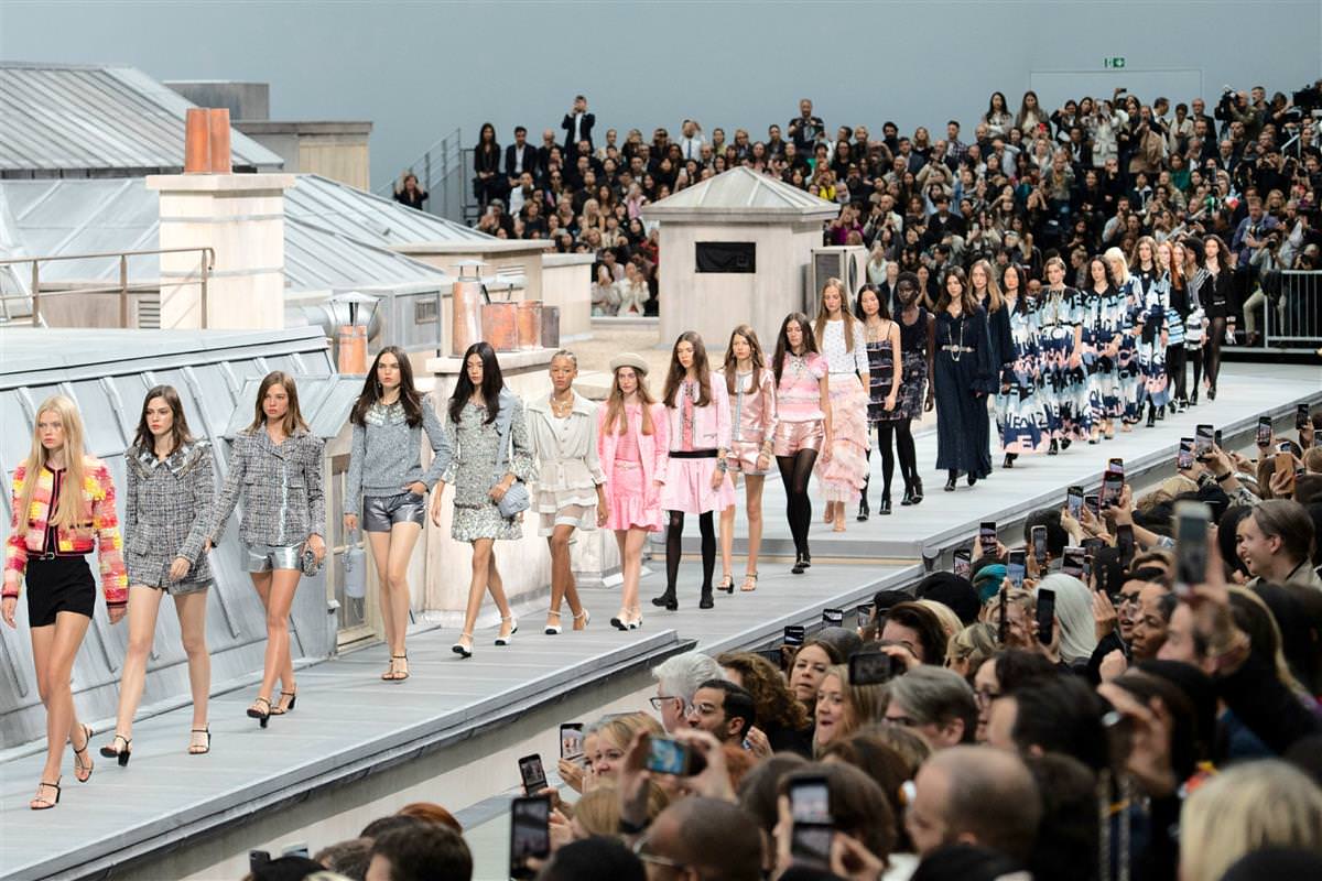 Chanel Womenswear Spring/Summer 2020 Show at Paris Fashion Week-Runway ...