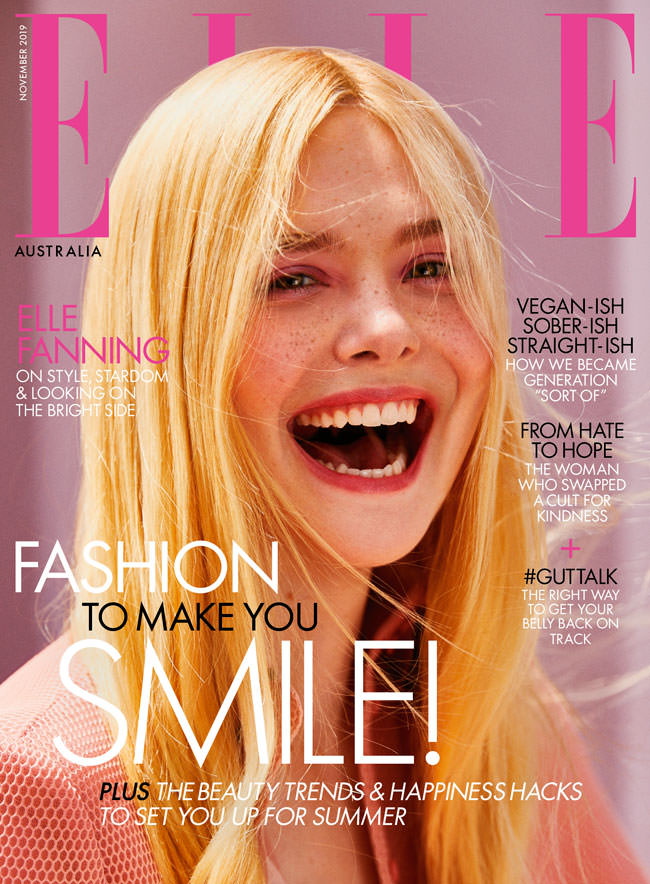 Elle Fanning Covers FASHION Magazine, Says She Loves Being