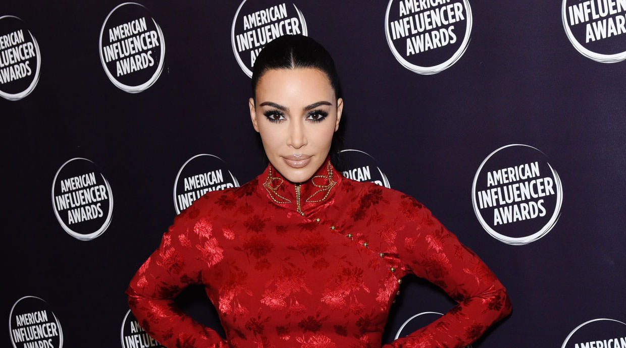 Kim Kardashian in Vintage Dior at the 2019 American Influencer Awards ...