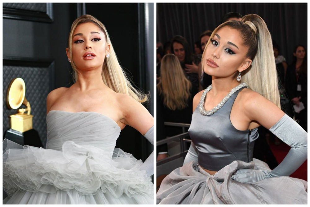 Ariana Grande In Giambattista Valli Haute Couture - 2020 Grammy Awards