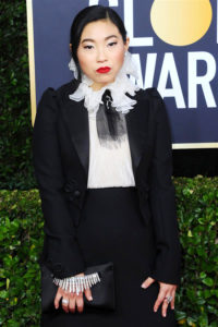 Golden Globes Weekend Style File: Awkwafina in Tommy Hilfiger and Dior ...